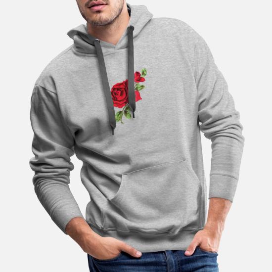 red rose sweatshirt